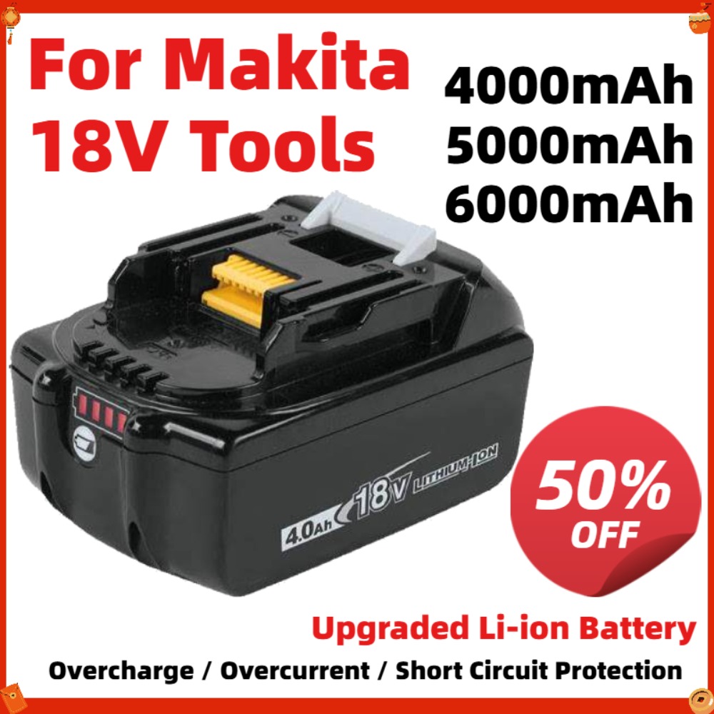 Makita Drill Dtw300 - 마키타 18V 공구용 6000mAh 업그레이드 배터리,