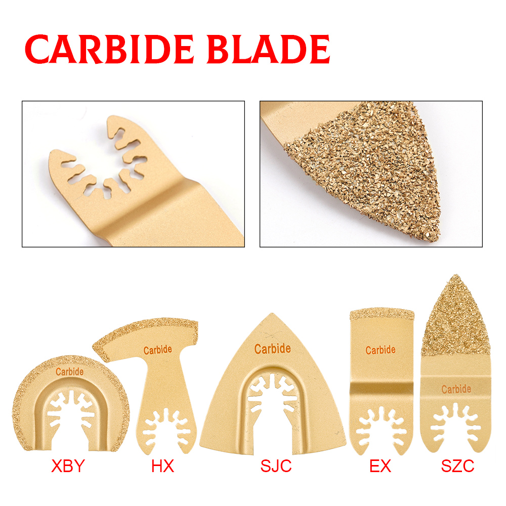 Grout Saw Removal - 카바이드 진동 멀티 툴 톱날, 세라믹