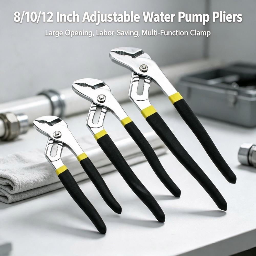 Pipe Wrench Adjustable - 휴대용 조절식 워터 펌프 플라이어, 싱크대