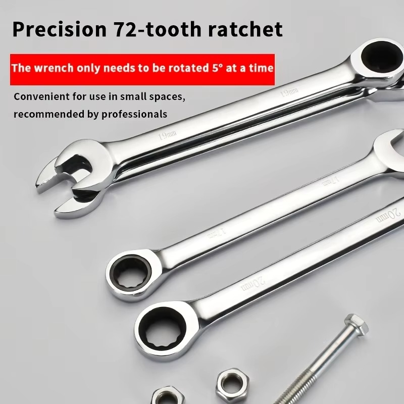 6/8/10/12pc 래칫 렌치 세트, 72톱니 퀵 릴 - Pipe Wrench Adjustable 리뷰 및 가격