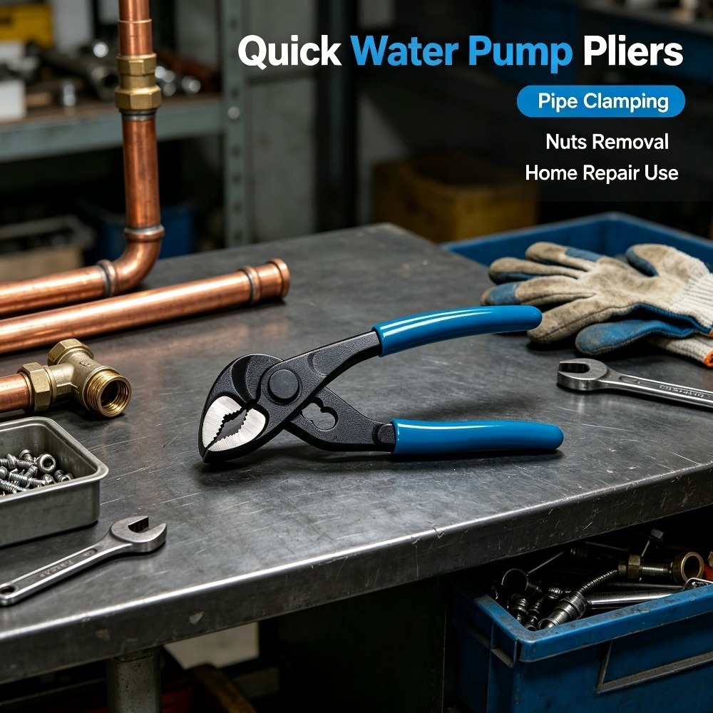 범용 퀵 클램프 워터 펌프 플라이어 대형 조절식 배관  - Pipe Wrench Adjustable 리뷰 및 가격