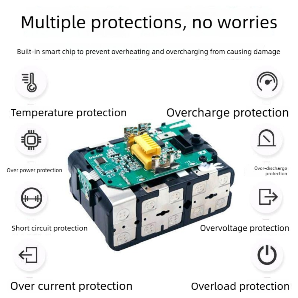 마키타 18V 공구용 6000mAh 업그레이드 배터리, - Makita Drill Dtw300 리뷰 및 가격