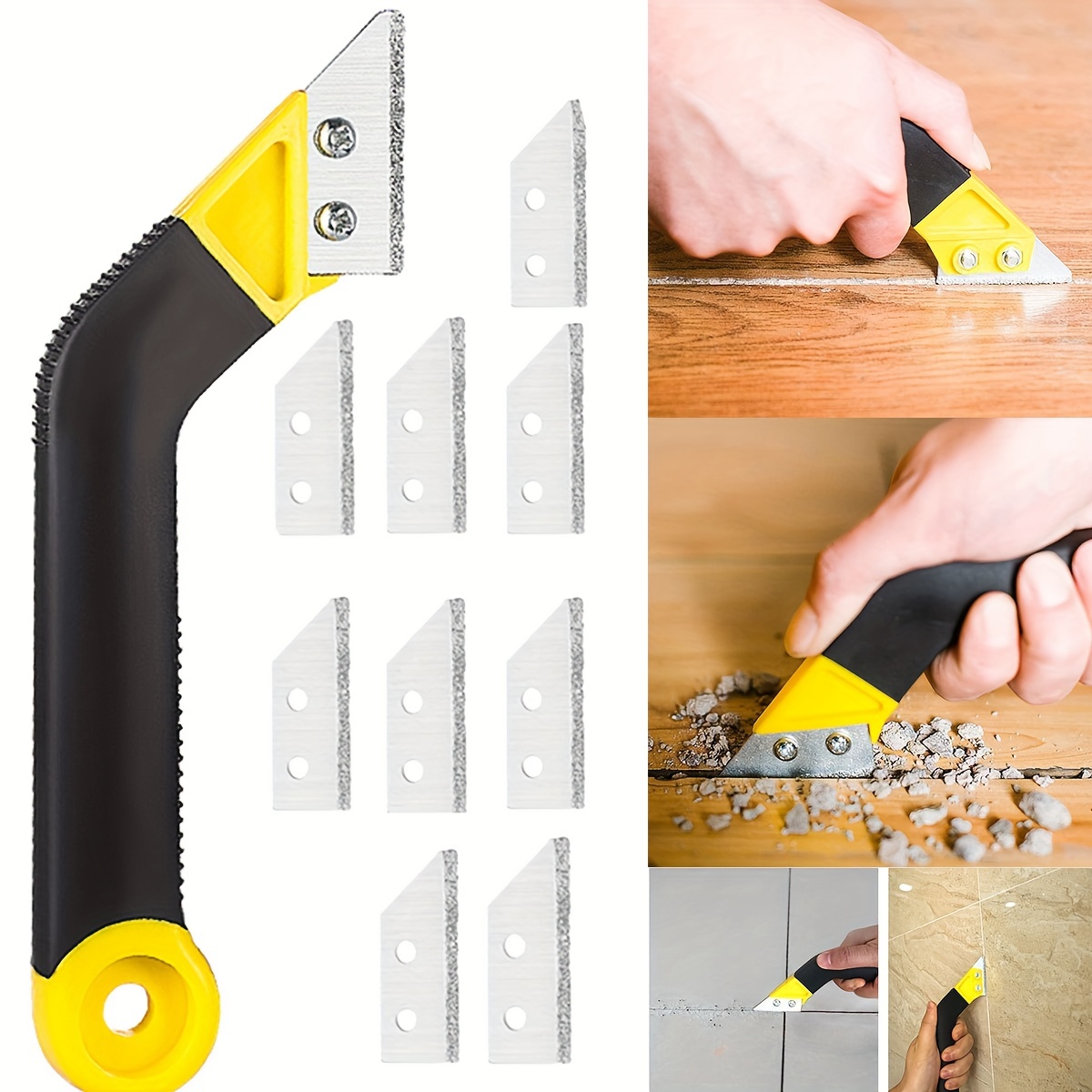 타일 그라우트 제거용 톱, 10개의 다이아몬드 표면 날 - Grout Saw Removal 리뷰 및 가격