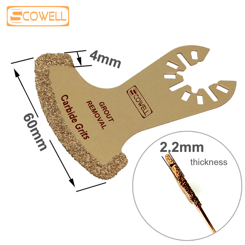 60mm 텅스텐 카바이드 그릿 그라우트 제거 타일 연마 - Grout Saw Removal 리뷰 및 가격