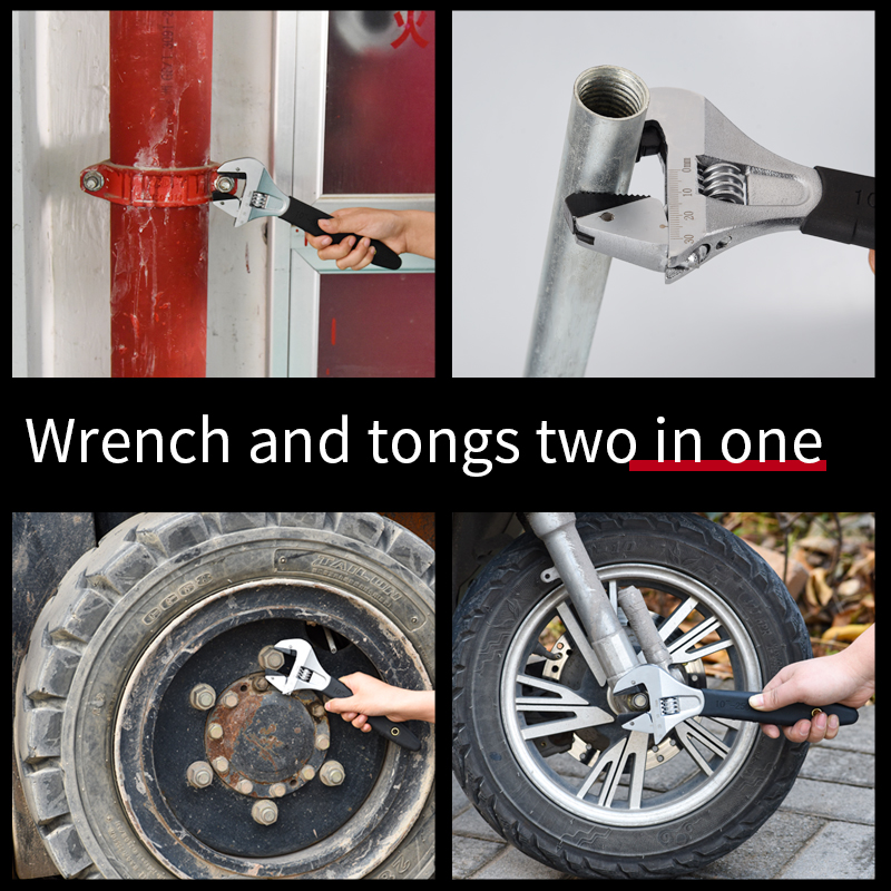 미끄럼 방지 손잡이가 있는 조정 가능한 래칫 렌치, 배 - Pipe Wrench Adjustable 리뷰 및 가격